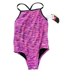 NWT TYR girls bathing suit-large 10/12